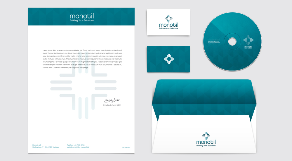 monotil-dk-web-design-it-server-udstyr-leverandoerer-Identitet, profil design, logo design. Design af brevlinje, salgsmateriale og webdesign + nyhedsbreve