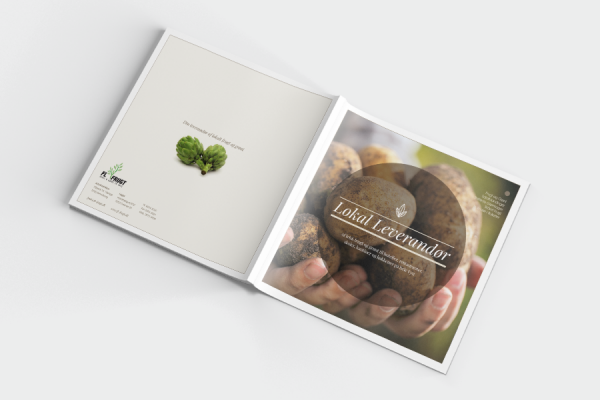 FL-frugt profil brochure. Lokal engros leverandør på Fyn af frugt og grønt til virksomheder
