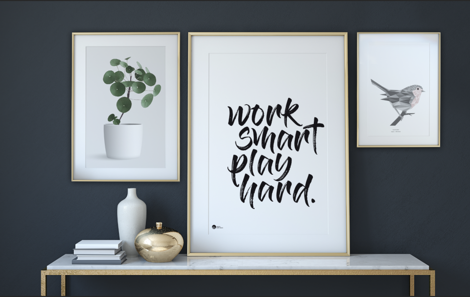Boligindretning, botanik, grafisk design, illustation, plakater med ... Inspiration til billeder