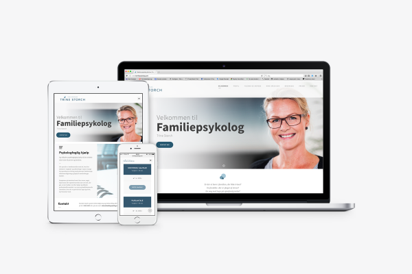 Trine_Storch_familiepsykolog.com_Responsive webdesign, grafisk design, visuel identitet og logo design, koncept